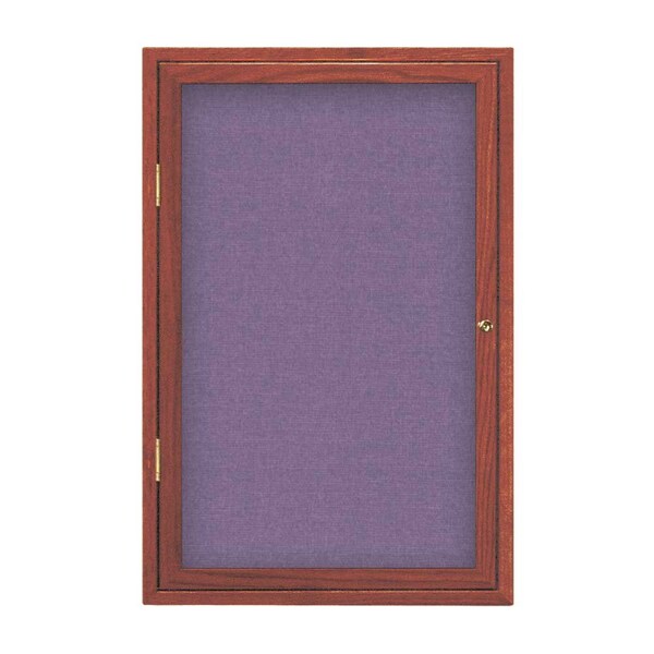 Sliding Glass Door Radius Letterboard, Hdr, 96"x48", Bronze/Green Vinyl